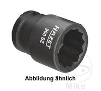 HAZET Douille Bihexagonale pour pistolet à impact 40 MM 1/2 21 MM
