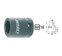 HAZET Douille de force (6 pans) 900S-22 s : 22 mm Carré creux 12,5 mm (1/2")