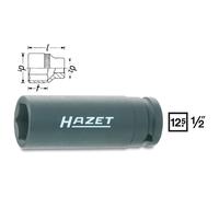 HAZET Douille de force (6 pans) 900SLG-18 s : 18 mm Carré creux 12,5 mm (1/2")