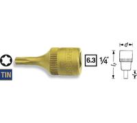 Douille-embout TORX® intérieur T 27 Longueur: 28 mm Hazet 8502-T27 Propulseur: 1/4\ (6.3 mm) 1 pc(s)