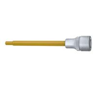 HAZET Douille pour tournevis 986SL-6, carré creux 12,5 mm (1/2 pouce), profil intérieur hexagonal, 6 mm
