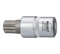 HAZET Douille pour tournevis à huile 2567-16 Carré creux 12,5 mm (1/2 pouce) Profil intérieur polydenté XZN avec ergot M16