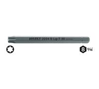 HAZET Embout 2224SLG-T45 hexagonal massif 8 (5/16 pouce) intérieur TORX profil T45