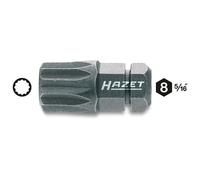HAZET Embout 2597-03 hexagonal massif 8 (5/16 pouce) intérieur profil polydenté XZN M8