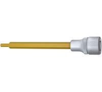HAZET Embout de tournevis 1/2' à six pans creux 6x140mm, longueur:140 mm, ouverture de clé:4 mm