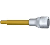 HAZET Embout de tournevis 1/2' à six pans creux 7x100mm, longueur:100 mm, ouverture de clé:6 mm