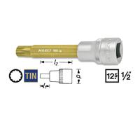 HAZET Embout de tournevis "990LG" 1/2", pour Inn M14