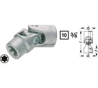 HAZET Embout Douille TORX® 10 mm 3/8" Entrainement Extérieur 880G-E14