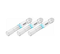 HAZET Embout-tournevis (bit) Hazet 2204NSLG-6/3, hexagone massif 6,3 (1/4 pouce), profil à 6 pans intérieurs, 6 mm, nombre d'outils : 3 Quantité:1