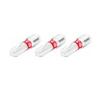 HAZET Embout-tournevis (bit) Hazet 2215N-PH3/3, hexagone massif 6,3 (1/4 pouce), profil Phillips PH, pH3, nombre d'outils : 3 Quantité:1
