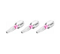 HAZET Embout-tournevis (bit) Hazet 2223N-T15H/3, hexagone massif 6,3 (1/4 pouce), profil TX « tamper résistant », T15H, nombre d'outils : 3 Quantité:1