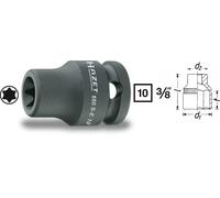 Hazet en Vertu De Insert (Torx) 10mm 3/8 " Torx Externe 880S-E12