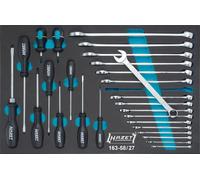 HAZET Ensemble D'Outils Clé Polygonale Tournevis 163-58/27
