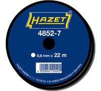 HAZET Fil de coupe 4852-7 I Diamètre : 0,8 mm I Fil de coupe carré pour un sectionnement rapide et facile