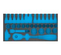 HAZET Garniture en mousse, boîte d'assortiment 163-272L