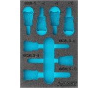 HAZET Garniture en mousse, boîte d'assortiment 163-460L