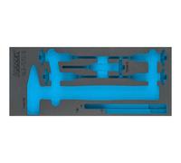 HAZET Garniture en mousse, boîte d'assortiment 163-510L