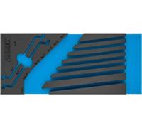 HAZET Garniture en mousse, boîte d'assortiment 163-518L
