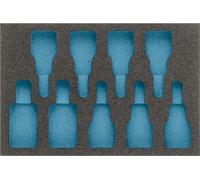 Hazet 163-271L 163-271L Insert en mousse (L x l) 172 mm x 114 mm