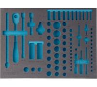 Hazet Garniture en mousse souple bimatière - 163-138L