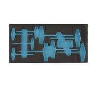 Hazet 163-182L 163-182L Insert en mousse (L x l) 342 mm x 172 mm