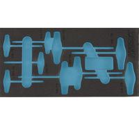 Hazet 163-182L 163-182L Insert en mousse (L x l) 342 mm x 172 mm