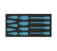 Hazet 163-220L 163-220L Insert en mousse (L x l) 342 mm x 172 mm