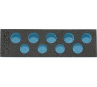 Hazet Garniture en mousse souple bimatière - 163-252L