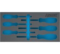 HAZET Garniture en mousse souple bimatière 163-266L ∙ L x l : 342 mm x 172 mm