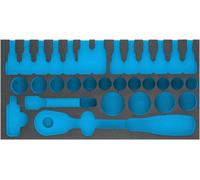 HAZET Garniture en mousse souple bimatière 163-272L ∙ L x l : 342 mm x 172 mm