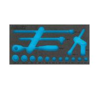 Hazet 163-334L 163-334L Insert en mousse (L x l) 342 mm x 172 mm