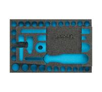 Hazet 163-339L 163-339L Insert en mousse (L x l) 172 mm x 114 mm