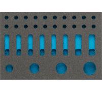 Hazet Garniture en mousse souple bimatière - 163-346L