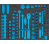 Hazet Garniture en mousse souple bimatière - 163-369L