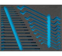 Hazet Garniture en mousse souple bimatière - 163-374L