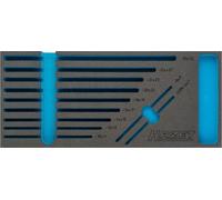 Hazet Garniture en mousse souple bimatière - 163-377L