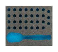 Hazet 163-384L Garniture en mousse souple bi matière