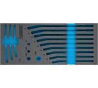 HAZET Garniture en mousse souple bimatière 163-515L ∙ L x l : 392 mm x 172 mm