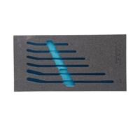 HAZET Garniture en mousse souple bimatière 163-97L – Quantité 1