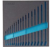 Hazet 163-98L 163-98L Insert en mousse (L x l) 344 mm x 342 mm