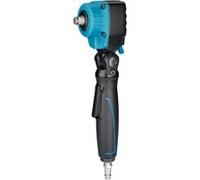 HAZET Twin Turbo Clé à chocs pneumatique 9012ATT | Clé à chocs max. Couple de desserrage 550 Nm| coudée-pour actionner les vissages d'étriers de frein et les cas de vissage difficiles à atteindre