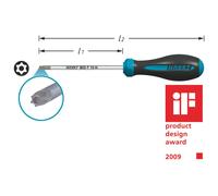 HAZET Tournevis HEXAnamic® 802-T8H ∙ Profil TORX® « tamper résistant » ∙ Tail...