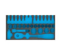 Hazet 163-272L 163-272L Insert en mousse (L x l) 342 mm x 172 mm