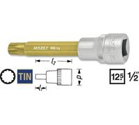 Hazet Inserts Clés à Douille 14mm Multi-Dent Xzn 1/2 " 12,5mm 100mm Long 990LG-1