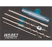 HAZET Jeu à tarauder et fileter bougie de préchauffage 4760-M8X1/9 185mm