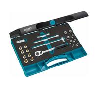 HAZET Jeu d'outils Torx 1557/21 I Jeu de 21 pièces I Sortie : profil extérieur Torx, intérieur : profil Torx I ouverture de clé : E5 - E14, T15 - T50 I pour une multitude d'applications'.