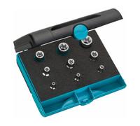 HAZET Jeu d’outils TX 1557/9 ∙ Carré creux 6,3 mm (1/4 pouce), Carré creux 10 mm (3/8 pouce), Carré creux 12,5 mm (1/2 pouce) ∙ Profil TX extérieur ∙ Nombre d'outils : 9 HAZET Quantité:1