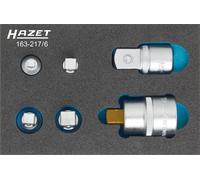 HAZET Jeu d'adaptateurs 163-217/6 HAZET Quantité:1