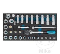 HAZET Jeu de 33 clés à douille 3/8