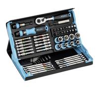 Hazet Jeu de clés à douille carré, 6 pans, 1/4\ (6.3 mm) 59 pièces 2200SC-32